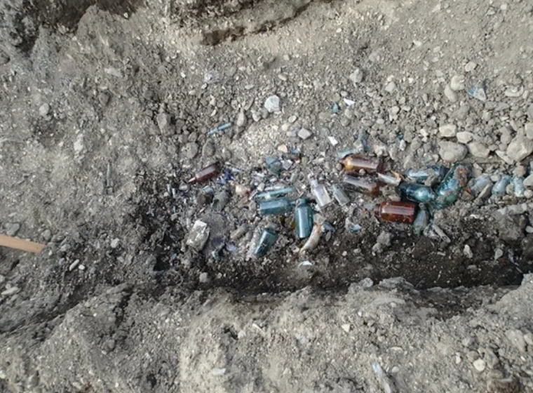 発見された特別管理産業廃棄物